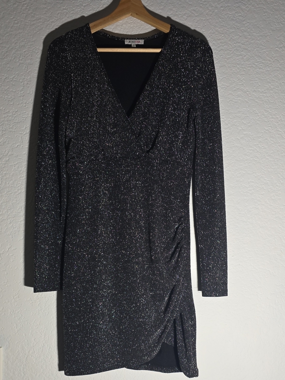 Shimmerry Long Sleeve Little Black Dress - Medium - Picture 1 of 7
